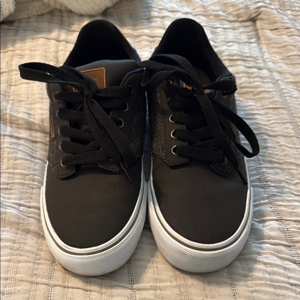 Vans Black and White Classic Sneakers